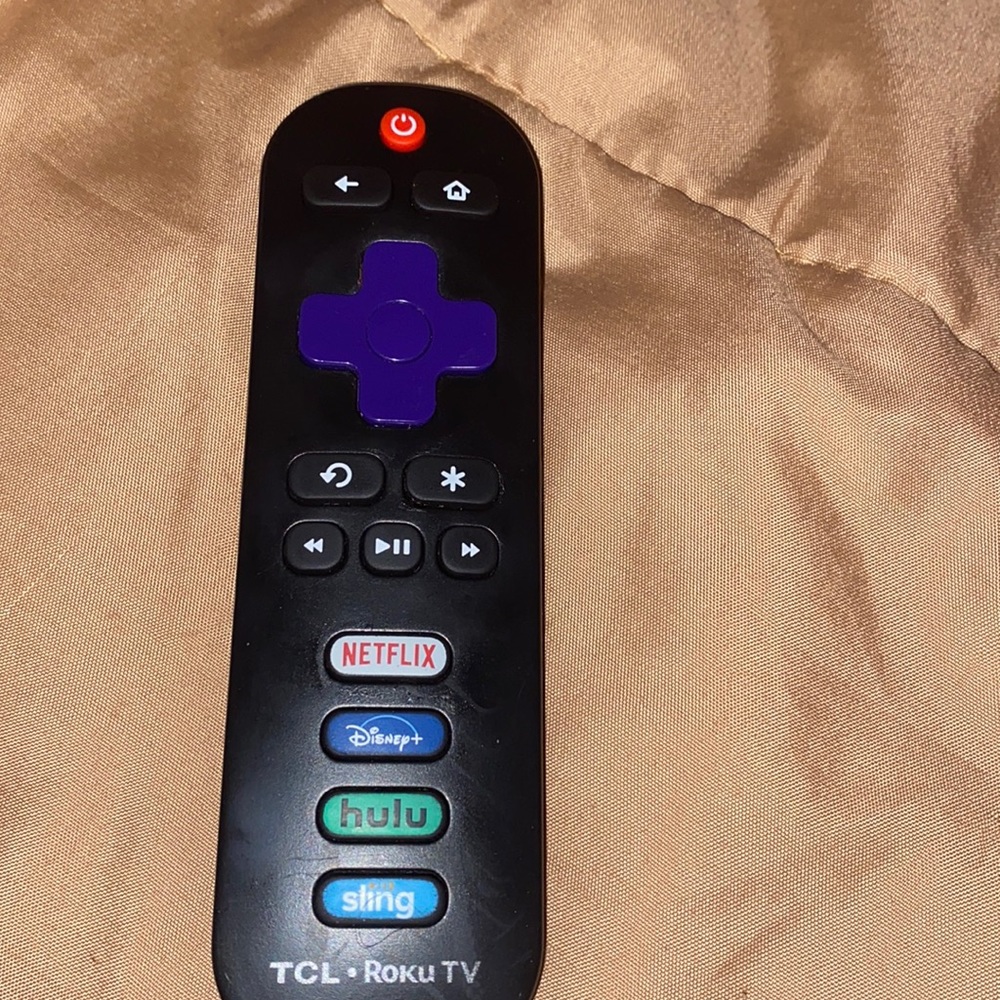 TCL roku tv remote. (Original)
